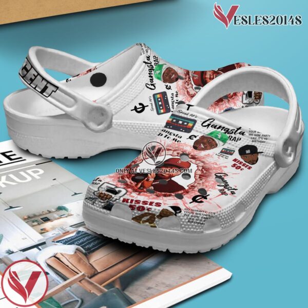 50 Cent Music Crocs Crocband Clogs Shoes, Unique Gifts For Fans - Vesles2014S 2