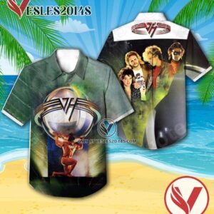 5150 Album By Van Halen Hawaiian Shirt, Unique Gifts For Music Lovers - Vesles2014S