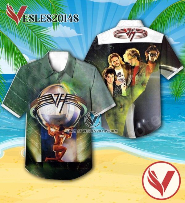 5150 Album By Van Halen Hawaiian Shirt, Unique Gifts For Music Lovers - Vesles2014S