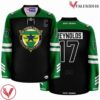 57th Overlanders Reynolds Black Green Hockey Jersey - Vesles2014S