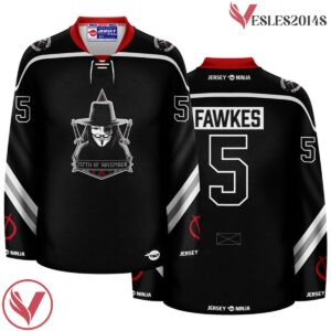 5th of November Fawkes Hockey Jersey - Vesles2014S