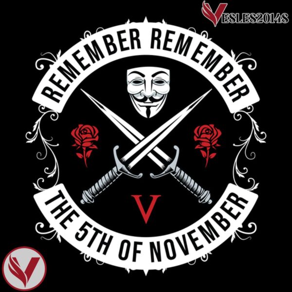 5th of November Fawkes Hockey Jersey - Vesles2014S 5