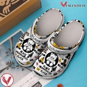 6lack Pronounced Black Music Crocs Crocband Clogs Shoes, Unique Gifts For Fans - Vesles2014S 3
