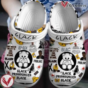 6lack Pronounced Black Music Crocs Crocband Clogs Shoes, Unique Gifts For Fans - Vesles2014S