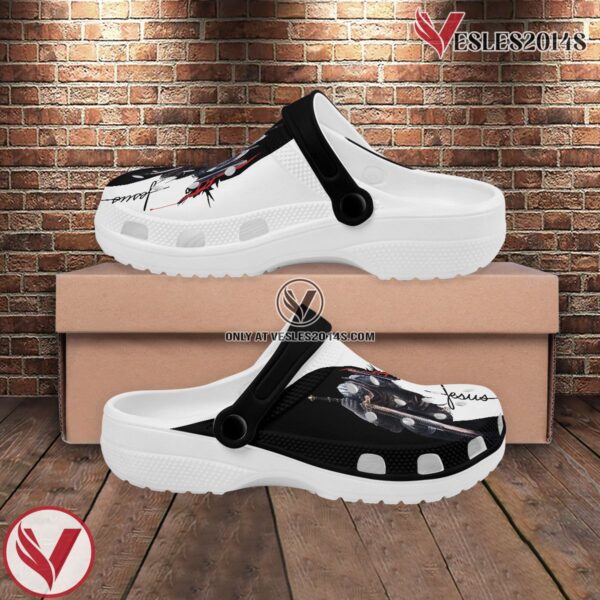 A Child Of God Crocs Crocband Clogs Shoes Comfortable For Men Women and Kids Jesus Portrait Clogs Son Of God Gifts Religious, Unique Gift From  Vesles2014S 2