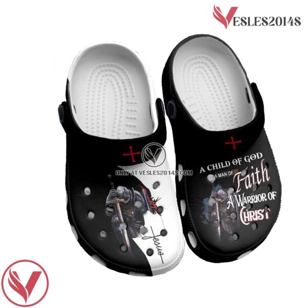A Child Of God Crocs Crocband Clogs Shoes Comfortable For Men Women and Kids Jesus Portrait Clogs Son Of God Gifts Religious, Unique Gift From  Vesles2014S 4