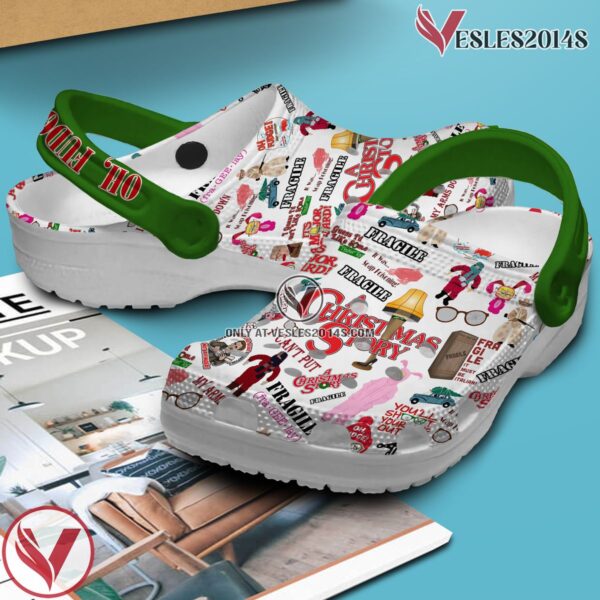 A Chrismas Story Movie Crocs Crocband Clogs Shoes Comfortable For Men Women and Kids - Vesles2014S 2