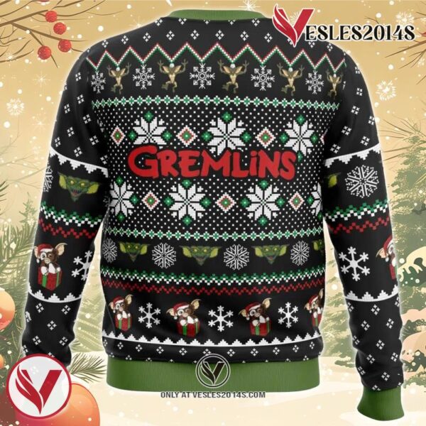 A Christmas Present Gremlins Ugly Christmas Sweater, Unique Christmas Gift For Fans - Vesles2014S 3