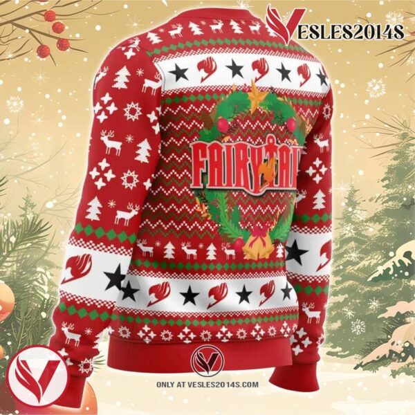 A Christmas Tail Fairy Tail Ugly Christmas Sweater, Unique Christmas Gift For Fans - Vesles2014S 2