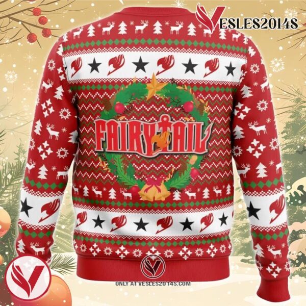 A Christmas Tail Fairy Tail Ugly Christmas Sweater, Unique Christmas Gift For Fans - Vesles2014S 3