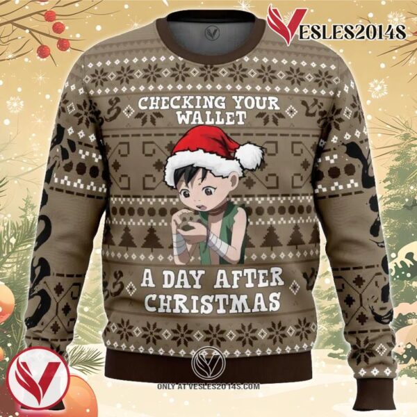 A Day After Christmas Dororo  Ugly Christmas Sweater, Unique Christmas Gift For Fans - Vesles2014Ss
