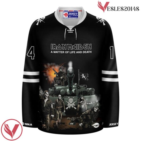 A Matter of Life and Death Iron Maiden SUB Hockey Jersey - Vesles2014S 2