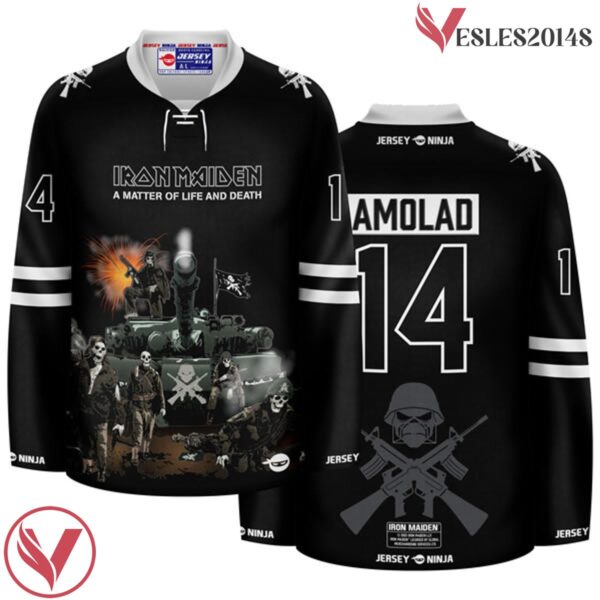 A Matter of Life and Death Iron Maiden SUB Hockey Jersey - Vesles2014S
