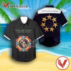 A New World Record Album By Electric Light Orchestra Hawaiian Shirt, Unique Gifts For Music Lovers - Vesles2014S