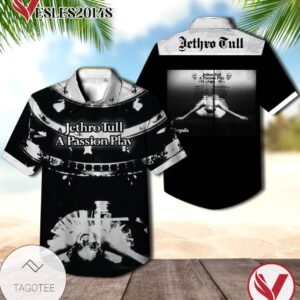 A Passion Play Studio Album Cover By Jethro Tull Hawaiian Shirt, Best Gift For Music Lovers Vesles2014S
