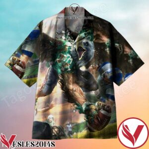 A Sarrior Like An Eagle Is Unparalleled In The Arena Hawaiian Shirt, Unique Gifts For Friends - Vesles2014S 1