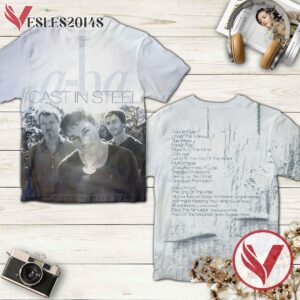 A-ha Cast In Steel Album Cover Shirt, Perfect Gifts For Music Lovers - Vesles2014S