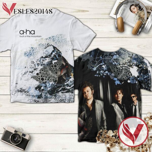 A-ha Foot Of The Mountain Album Cover Shirt, Perfect Gifts For Music Lovers - Vesles2014S