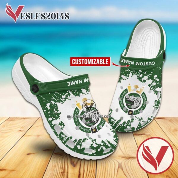 A.C. Diomidis Argous Handball Crocs Clogs, Unique Footwear For Fans