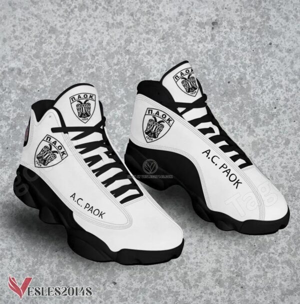 A.C. PAOK Club Air Jordan 13 Shoes, Best Sneaker Gifts For Fans - Vesles2014s 1