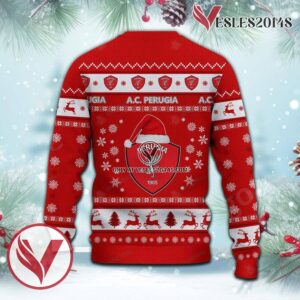 A.C. Perugia Sport Ugly Christmas Sweater, Unique Gifts For Fans - Vesles2014aS 3