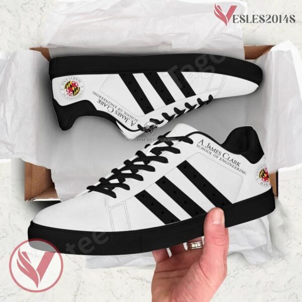 A.James Clark School of Engineering Logo Stan Smith Shoes For Men And Womens - Vesles2014s 1