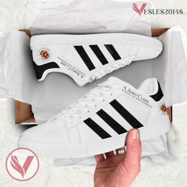 A.James Clark School of Engineering Logo Stan Smith Shoes For Men And Womens - Vesles2014s
