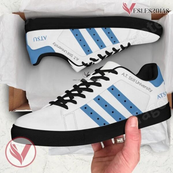 A.T. Still University Logo Stan Smith Shoes, Unique Sneaker For Fans - Vesles2014s 1