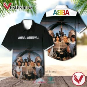 ABBA Arrival Album Casual Hawaiian Shirt, Best Gift For Music Lovers Vesles2014S