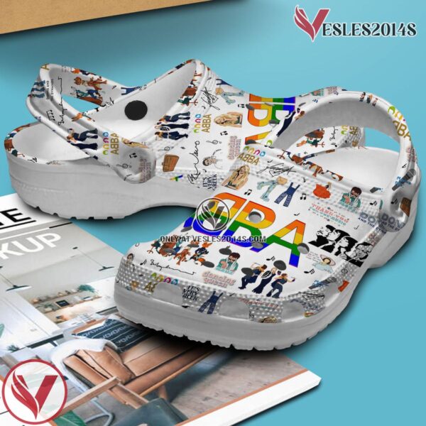 ABBA Music Crocs Crocband Clogs Shoes, Unique Gifts For Fans - Vesles2014S 3