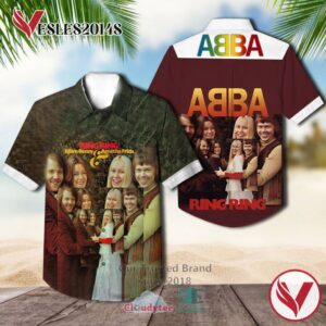 ABBA Ring Ring Album Hawaiian Shirt, Best Gift For Music Lovers Vesles2014S
