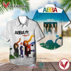 ABBA The Album Hawaiian Shirt, Best Gift For Music Lovers Vesles2014S