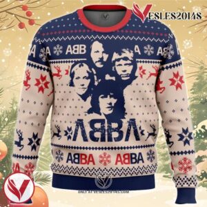 ABBA Ugly Christmas Sweater, Unique Christmas Gift For Fans - Vesles2014S