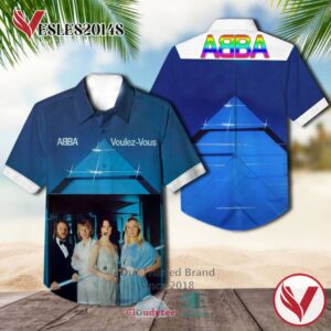 ABBA Voulez Vous Album Hawaiian Shirt, Best Gift For Music Lovers Vesles2014S