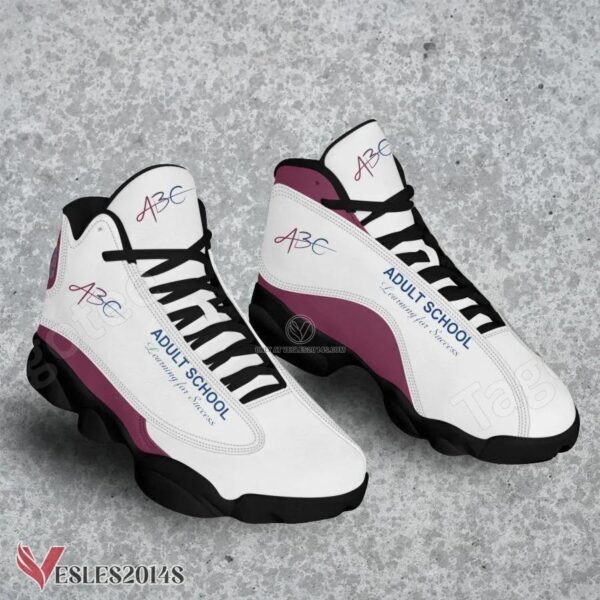 ABC Adult School Air Jordan 13 Shoes, Best Sneaker Gifts For Fans - Vesles2014s