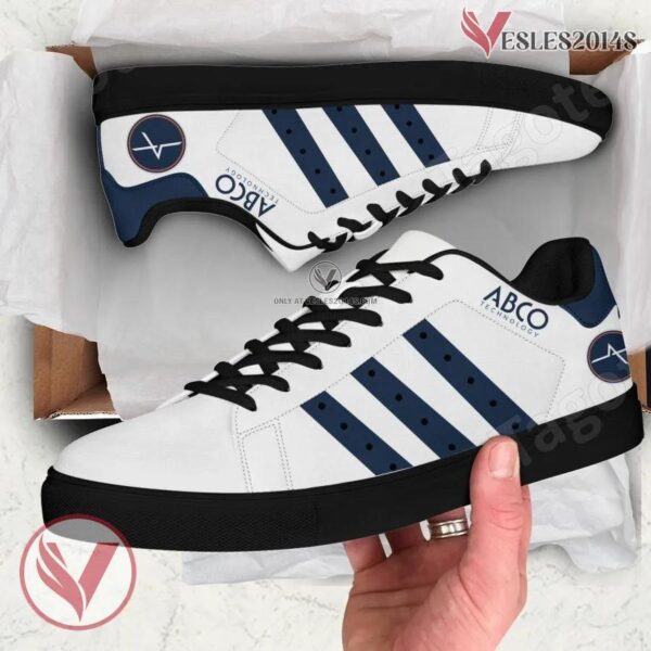 ABCO Technology Logo Stan Smith Shoes, Unique Sneaker For Fans - Vesles2014s 1