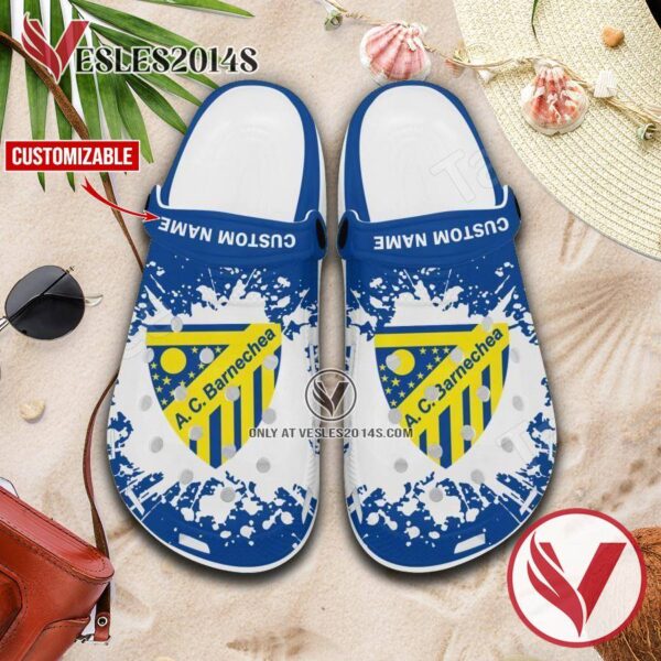 AC Barnechea Custom Name Crocs Clogs, Unique Footwear For Fans 1