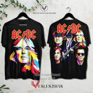 AC-DC Album 3D Shirt, Unique Gifts For Music Lovers - Vesles2014S
