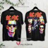 AC-DC Band Album 3D Shirt, Unique Gifts For Music Lovers - Vesles2014S