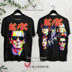 AC-DC Band Album 3D Shirt, Unique Gifts For Music Lovers - Vesles2014S