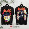 AC-DC Band Members Album 3D Shirt, Unique Gifts For Music Lovers - Vesles2014S