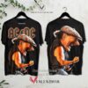 AC-DC Brian Johnson Album 3D Shirt, Unique Gifts For Music Lovers - Vesles2014S