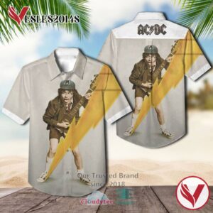 AC DC High Voltage Albums Hawaiian Shirt, Best Gift For Music Lovers Vesles2014S