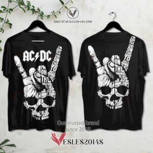 AC-DC I'm on the Highway to Hell Album 3D Shirt, Unique Gifts For Music Lovers - Vesles2014S