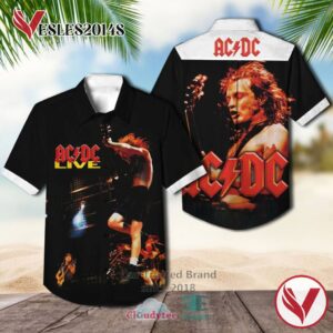 AC DC Live Albums Hawaiian Shirt, Best Gift For Music Lovers Vesles2014S