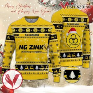 AC Horsens Sport Ugly Christmas Sweater, Unique Gifts For Fans - Vesles2014aS 1