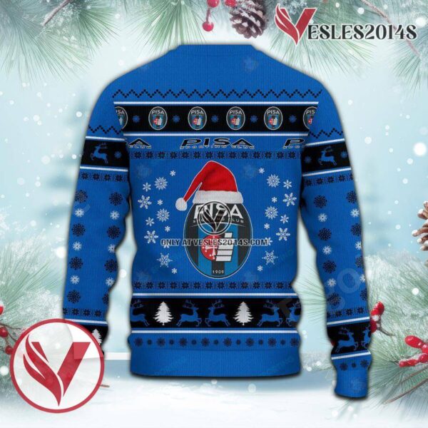 AC Pisa 1909 Sport Ugly Christmas Sweater, Unique Gifts For Fans - Vesles2014aS 3