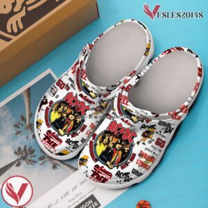ACDC 50th anniversary Band Music Crocs Crocband Clogs Shoes, Unique Gifts For Fans - Vesles2014S 3