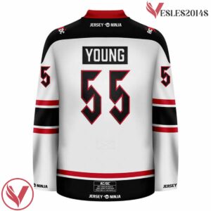ACDC Angus Young Tribute Hockey Jersey - Vesles2014S 3
