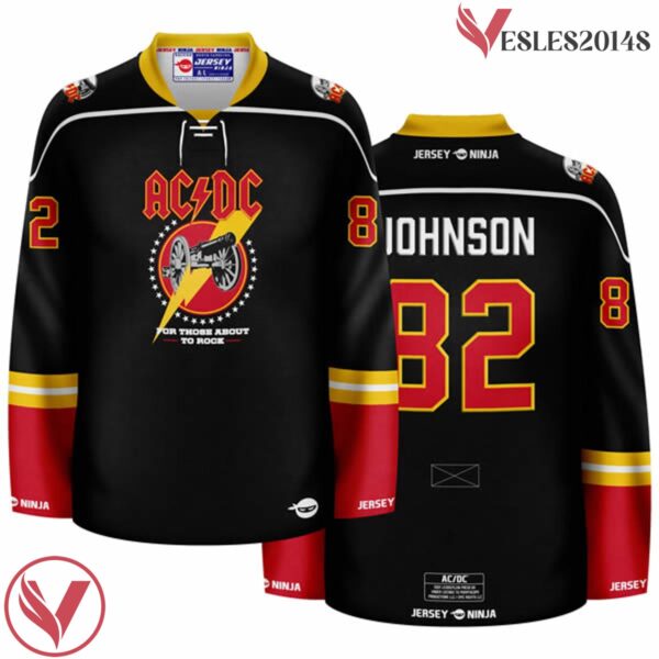 ACDC For Those About to Rock Hockey Jersey - Vesles2014S